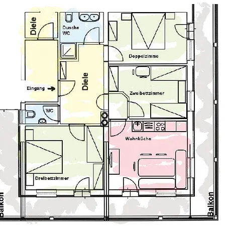Appartements Neustockach Gerlos Room photo